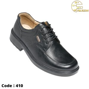 کفش فرزین لرد بندی مشکی فلوتر مردانه کد ۴۱۰