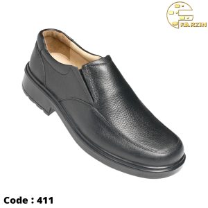 کفش فرزین لرد بی بند مشکی فلوتر مردانه کد ۴۱۱