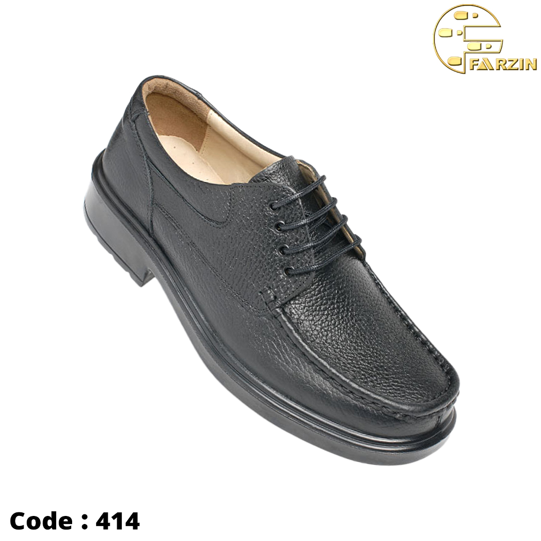 کفش فرزین سانترال مشکی فلوتر مردانه کد ۴۱۴