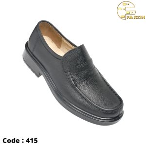کفش فرزین سانترال مشکی فلوتر مردانه کد ۴۱۵