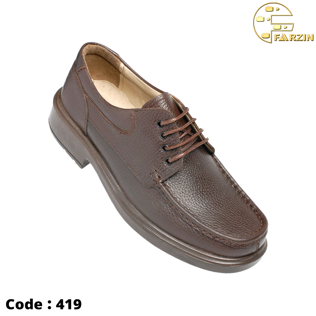 کفش فرزین سانترال مشکی فلوتر مردانه کد ۴۱۹