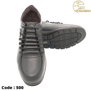 کفش فرزین مدل نایس بندی مشکی مردانه کد ۵۰۰