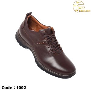 کفش فرزین سیام بندی قهوه ای مردانه کد ۱۰۰۲