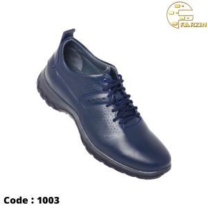 کفش فرزین سیام بندی سرمه ای مردانه کد ۱۰۰۳