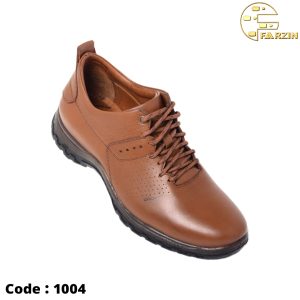 کفش فرزین سیام بندی عسلی مردانه کد ۱۰۰۴