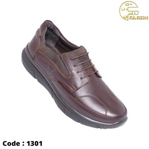 کفش فرزین ونتوسا بندی قهوه ای مردانه کد ۱۳۰۱