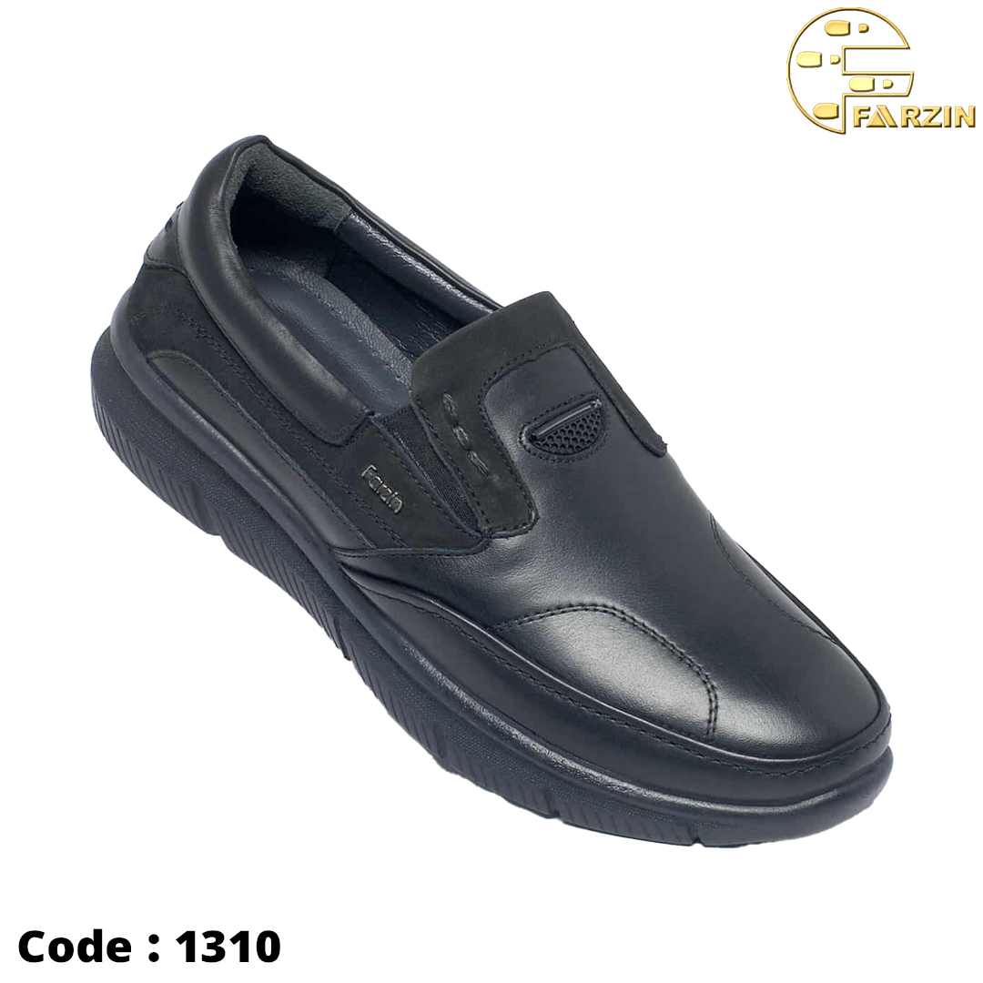 کفش فرزین ونتوسا کشی مشکی مردانه کد ۱۳۱۰