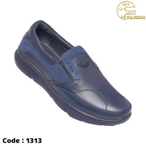 کفش فرزین ونتوسا کشی سرمه ای مردانه کد ۱۳۱۳