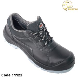 کفش ایمنی فرزین مهندسی فورمکس کوتاه کد 1122 | چرم گاوی تبریز