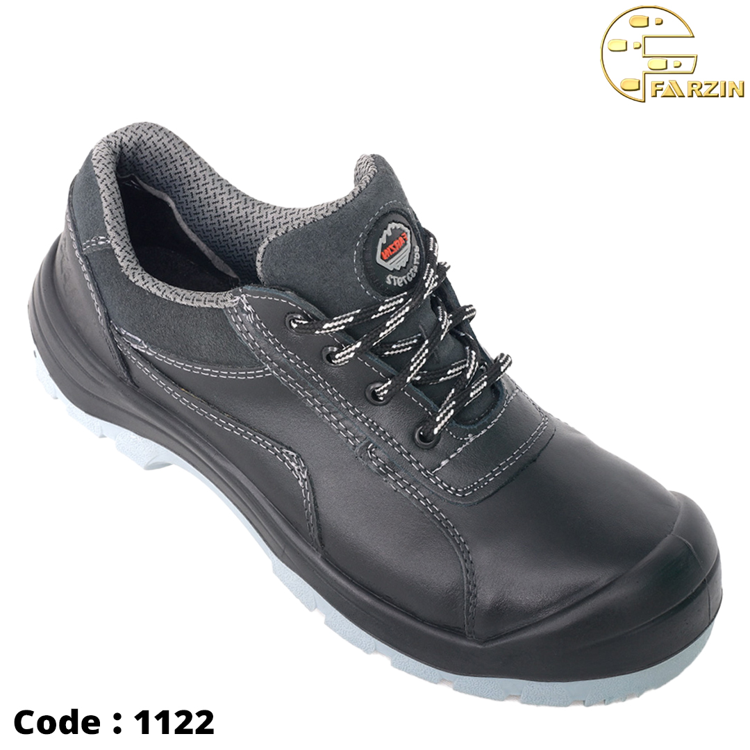 کفش ایمنی فرزین مهندسی فورمکس کوتاه کد 1122 | چرم گاوی تبریز