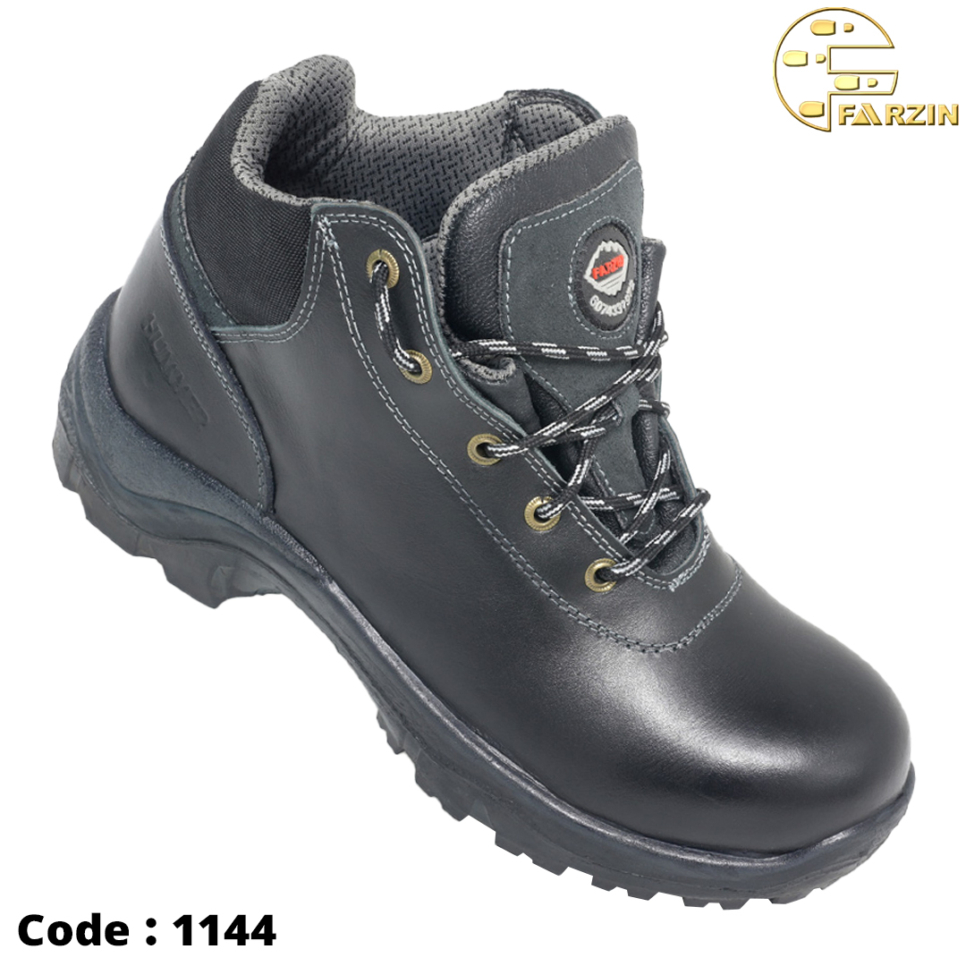 کفش ایمنی فرزین مهندسی هامر مشکی کد 1144