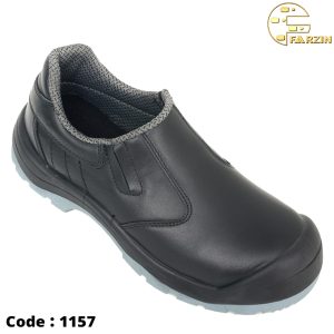 کفش ایمنی فرزین مهندسی ورک‌من ساق کوتاه مشکی کد 1157