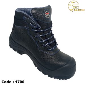 کفش ایمنی فرزین مدل هرمس ساق بلند مهندسی زیره پی یو